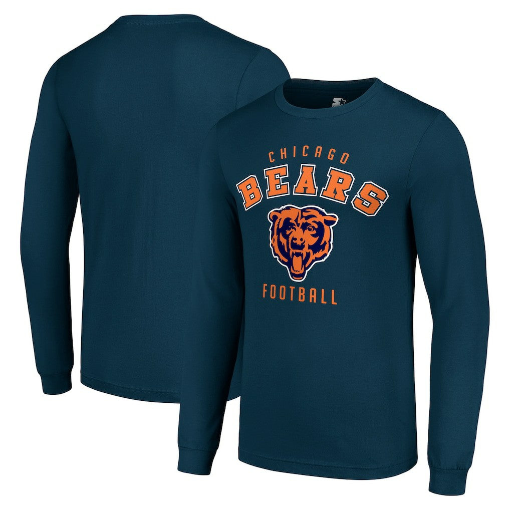 Chicago Bears Starter Long Sleeve T-Shirt | NFL Discount