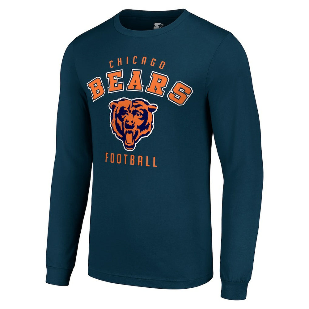 Chicago Bears Starter Long Sleeve T-Shirt | NFL Discount