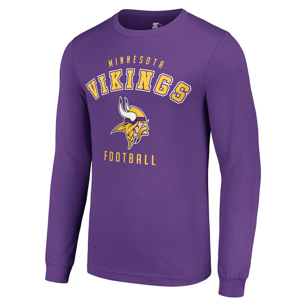 Minnesota Vikings Starter Long Sleeve T-Shirt | NFL Outlet