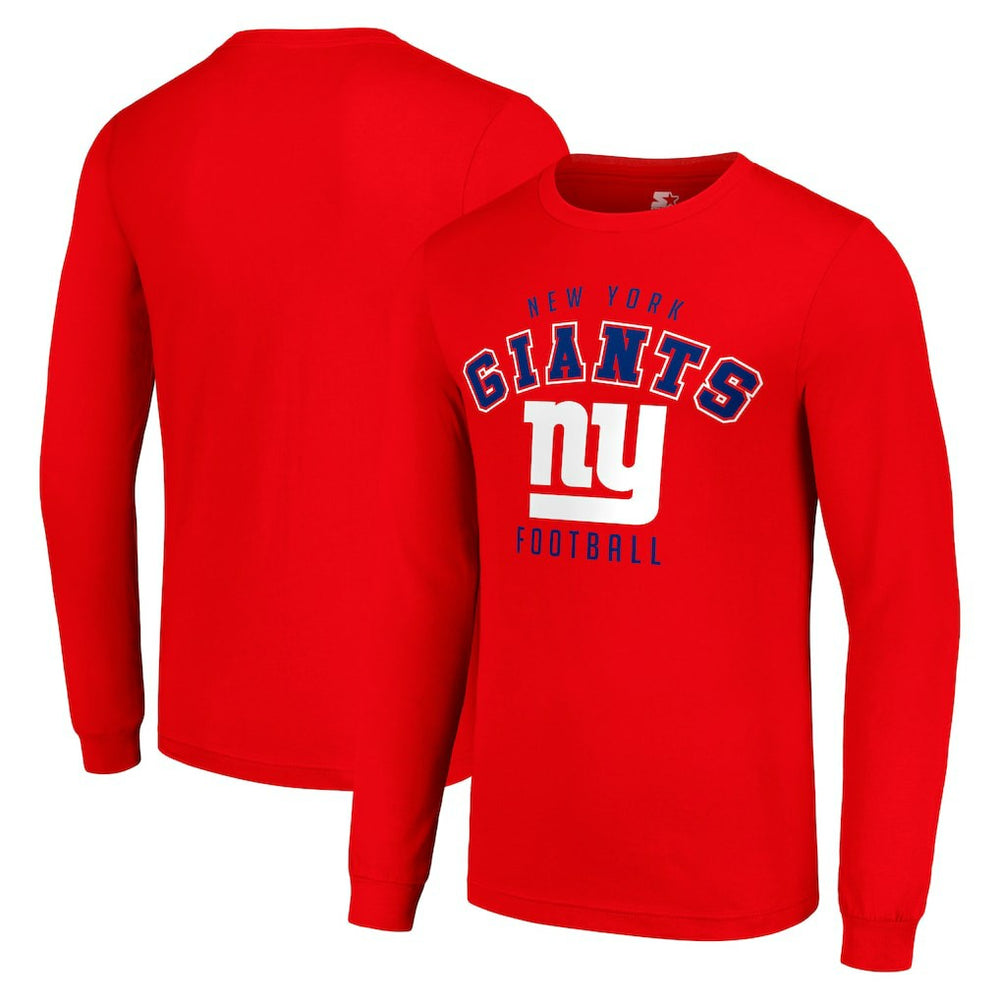 New York Giants Starter Long Sleeve T-Shirt | NFL Hot
