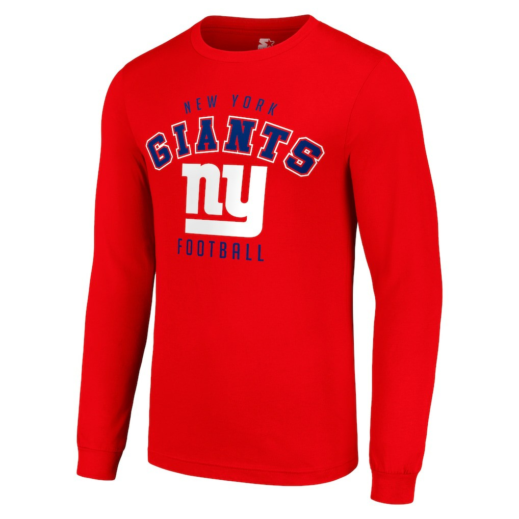 New York Giants Starter Long Sleeve T-Shirt | NFL Hot