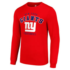 New York Giants Starter Long Sleeve T-Shirt | NFL Hot