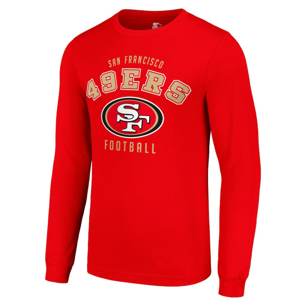 San Francisco 49ers Starter Long Sleeve T-Shirt | NFL Hot