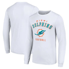 Miami Dolphins Starter Long Sleeve T-Shirt | NFL New