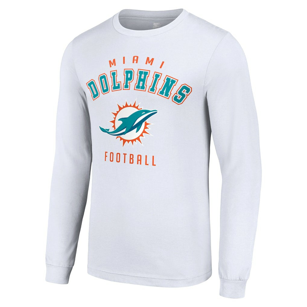Miami Dolphins Starter Long Sleeve T-Shirt | NFL New