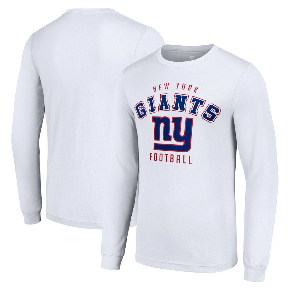 New York Giants Starter Long Sleeve T-Shirt | NFL Outlet