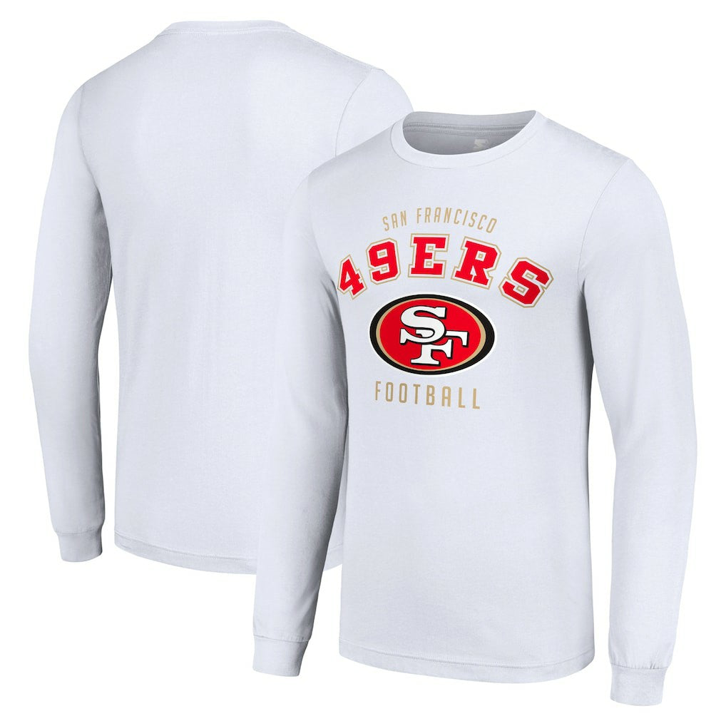San Francisco 49ers Starter Long Sleeve T-Shirt | NFL Outlet