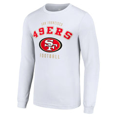 San Francisco 49ers Starter Long Sleeve T-Shirt | NFL Outlet