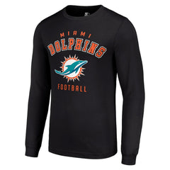 Miami Dolphins Starter Long Sleeve T-Shirt | NFL Near me