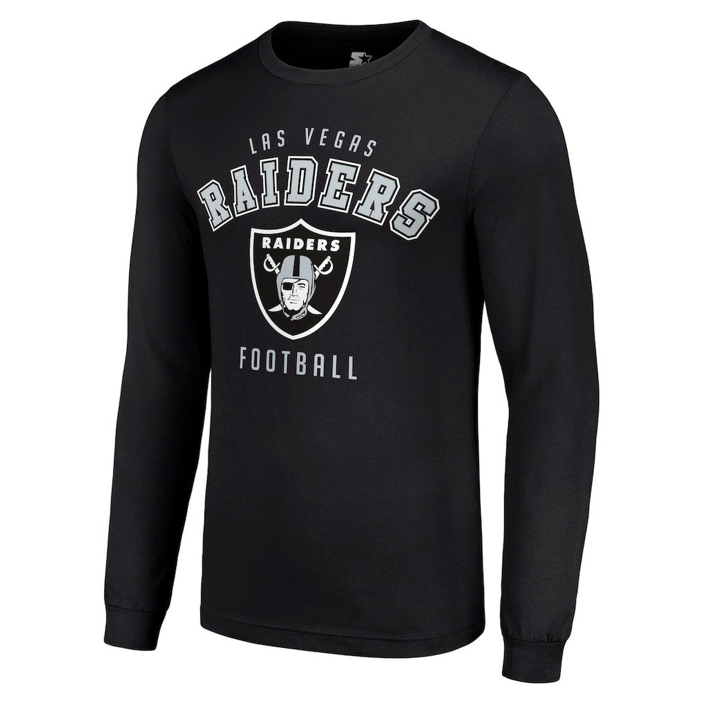 Las Vegas Raiders Starter Long Sleeve T-Shirt | NFL Hot