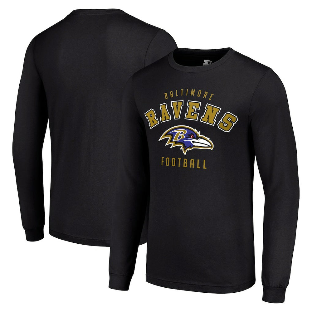Baltimore Ravens Starter Long Sleeve T-Shirt | NFL Discount