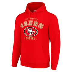 San Francisco 49ers Starter Unisex Logo Pullover Hoodie | NFL Sale