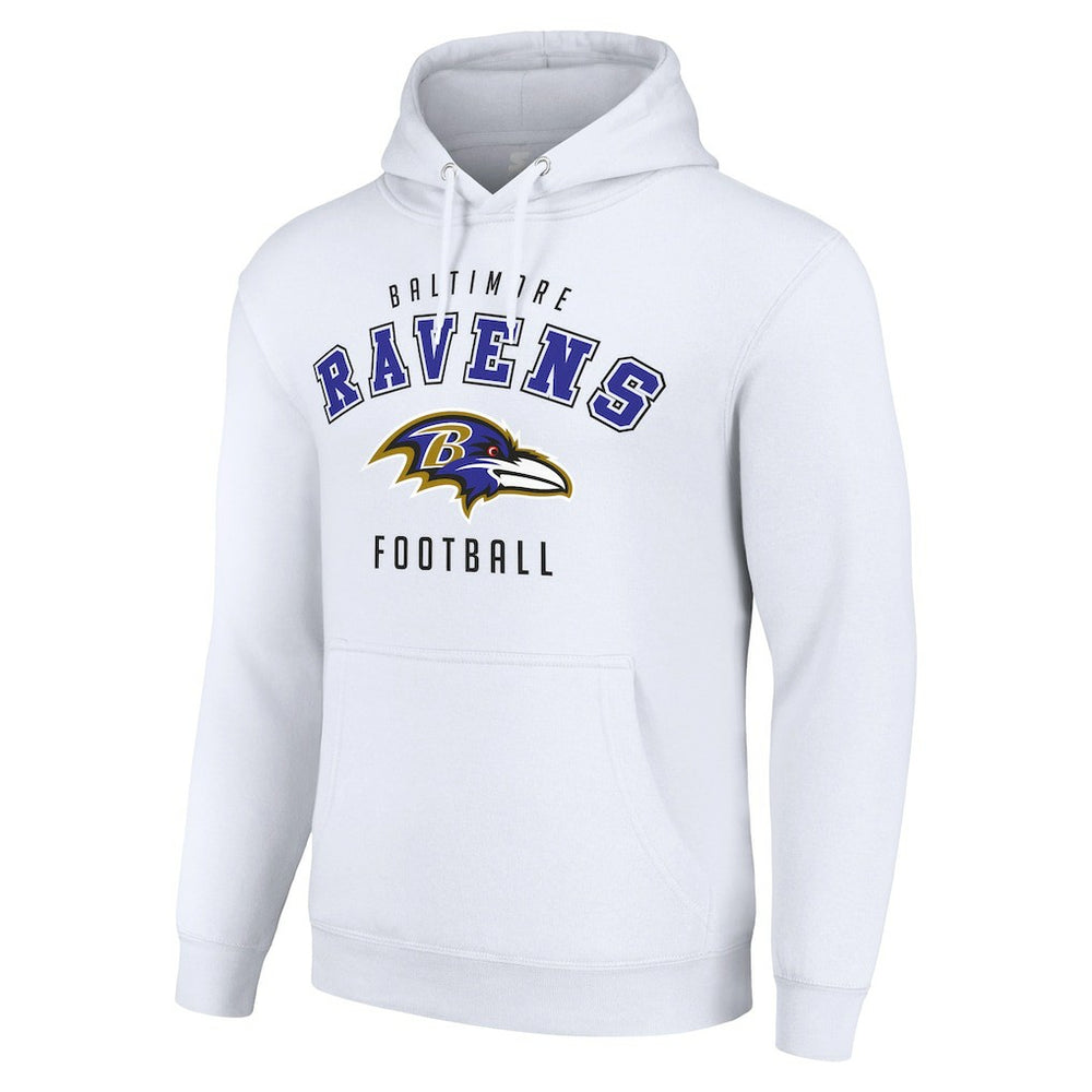 Baltimore Ravens Starter Unisex Logo Pullover Hoodie | NFL Hot