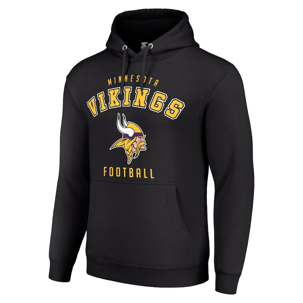Minnesota Vikings Starter Unisex Logo Pullover Hoodie | NFL Discount