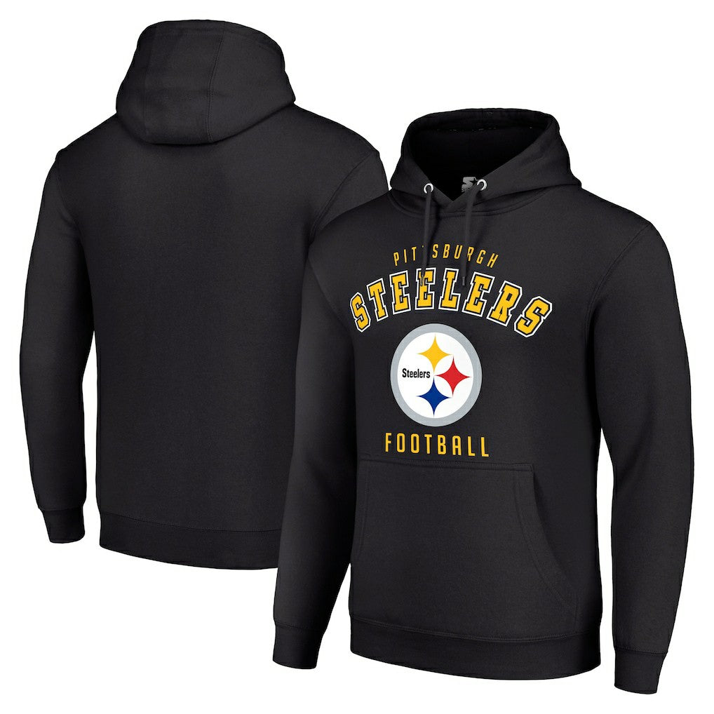 Pittsburgh Steelers Starter Unisex Logo Pullover Hoodie | NFL On sale