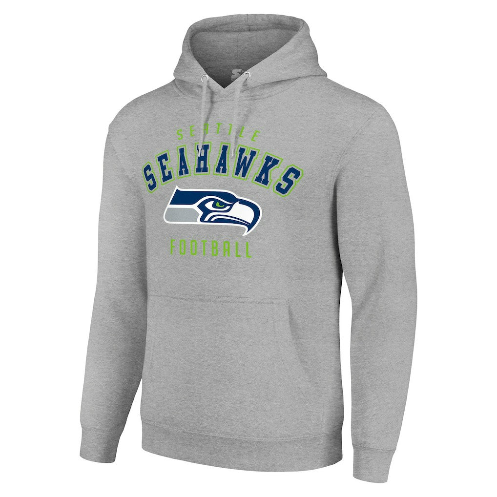 Seattle Seahawks Starter Unisex Logo Pullover Hoodie | NFL New