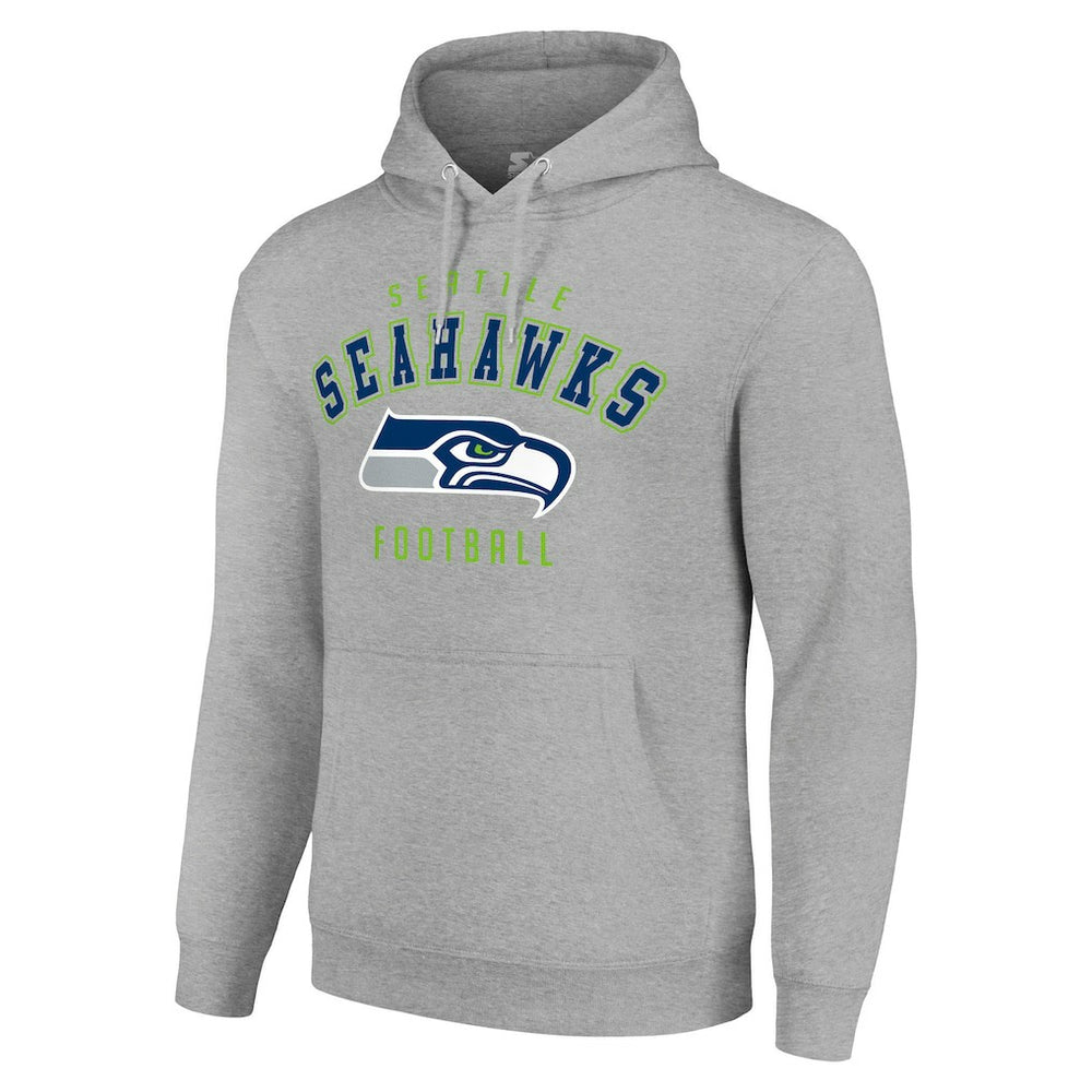 Seattle Seahawks Starter Unisex Logo Pullover Hoodie | NFL New