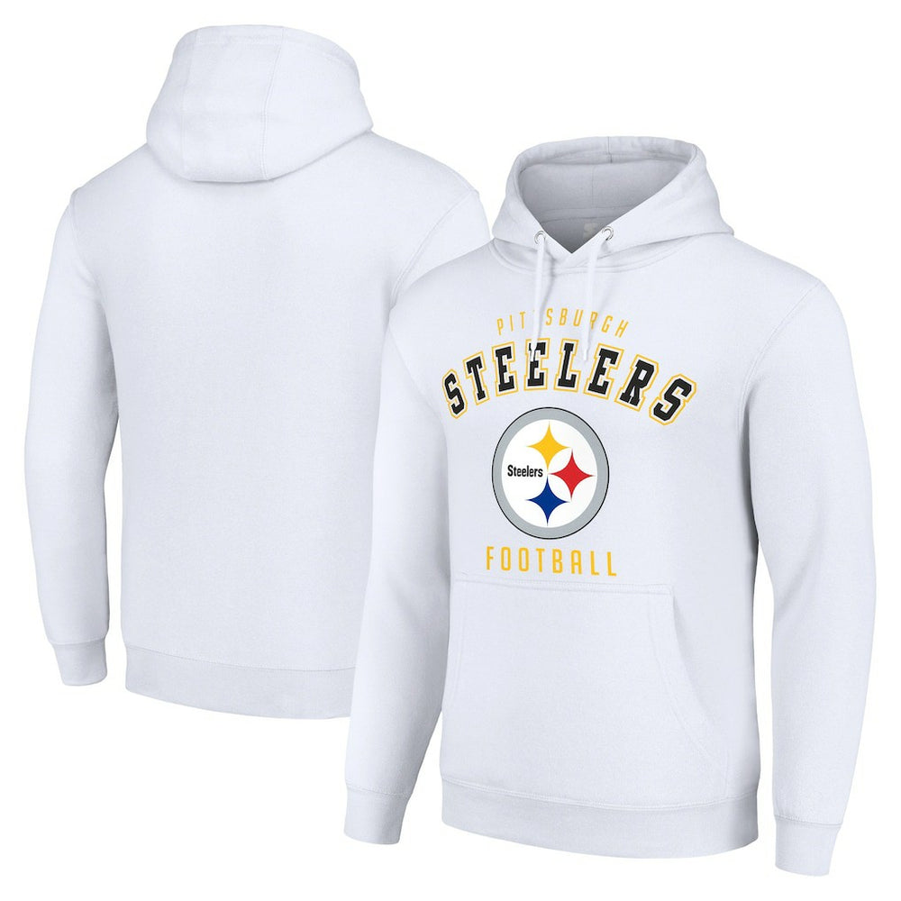 Pittsburgh Steelers Starter Unisex Logo Pullover Hoodie | NFL Hot