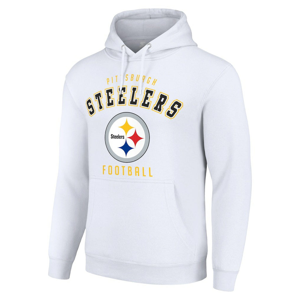 Pittsburgh Steelers Starter Unisex Logo Pullover Hoodie | NFL Hot