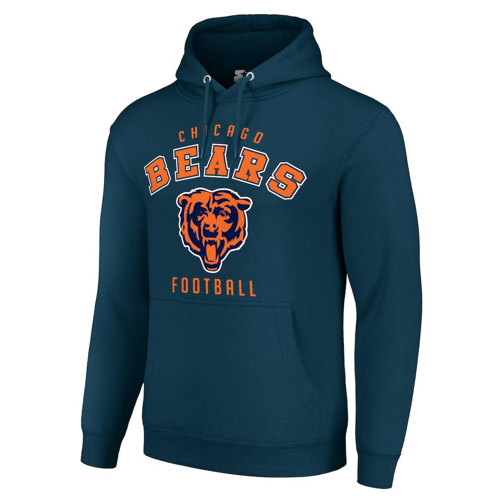 Chicago Bears Starter Unisex Logo Pullover Hoodie | NFL Discount