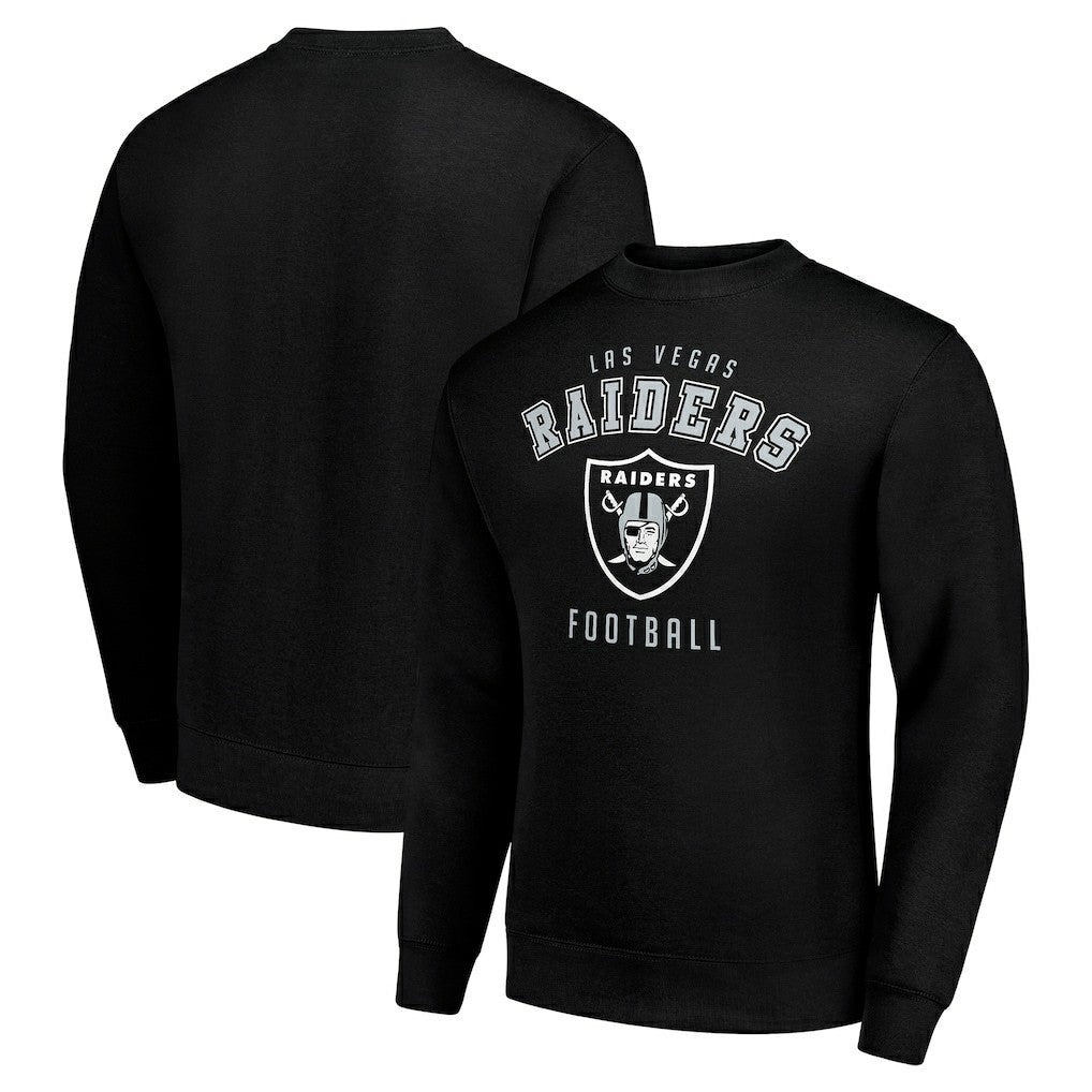 Las Vegas Raiders Starter Team Logo Pullover Sweatshirt | NFL Outlet