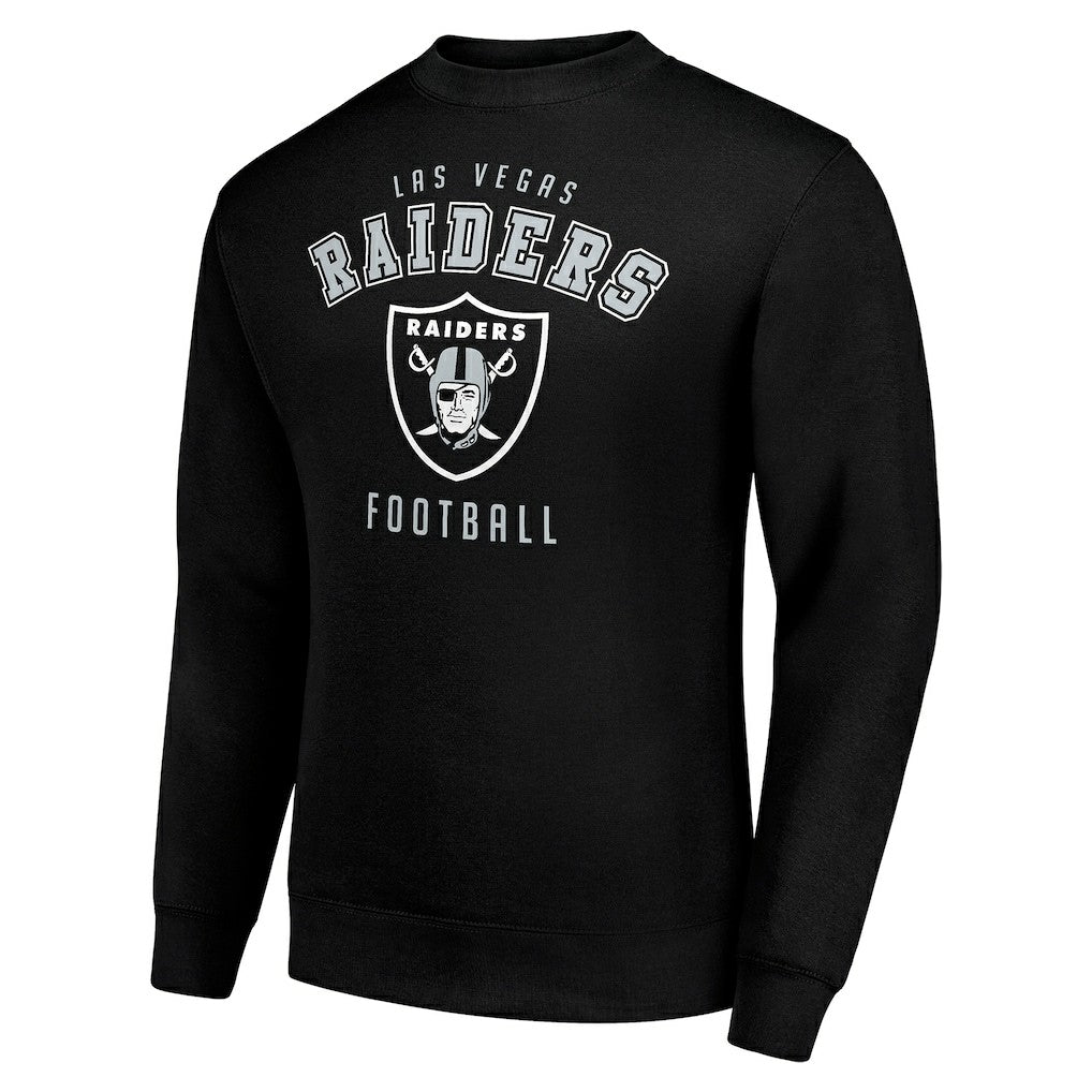 Las Vegas Raiders Starter Team Logo Pullover Sweatshirt | NFL Outlet