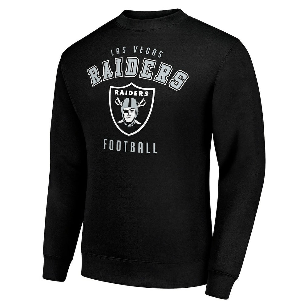 Las Vegas Raiders Starter Team Logo Pullover Sweatshirt | NFL Outlet