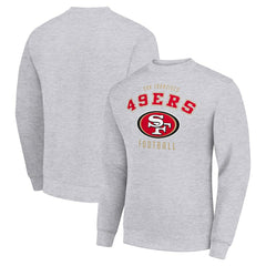 San Francisco 49ers Starter Team Logo Pullover Sweatshirt | NFL On sale