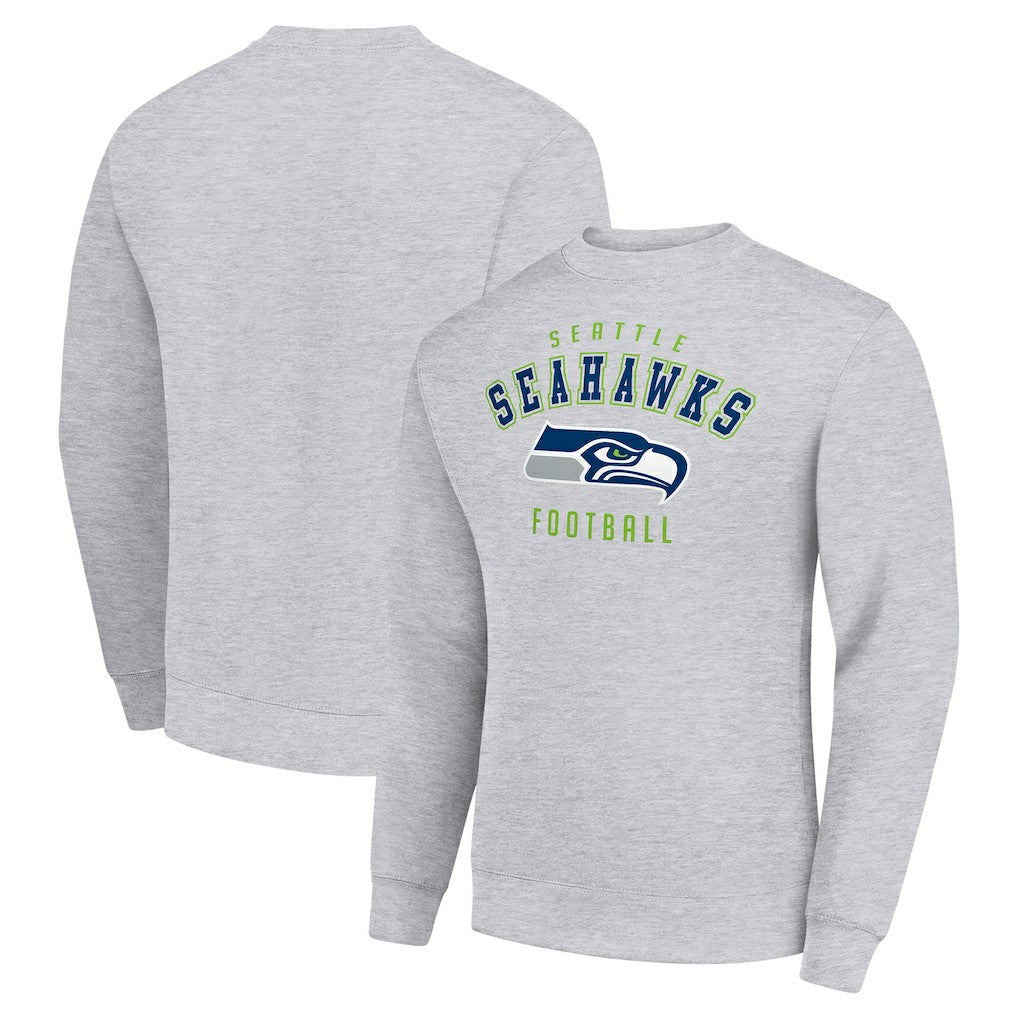 Seattle Seahawks Starter Team Logo Pullover Sweatshirt | NFL Outlet