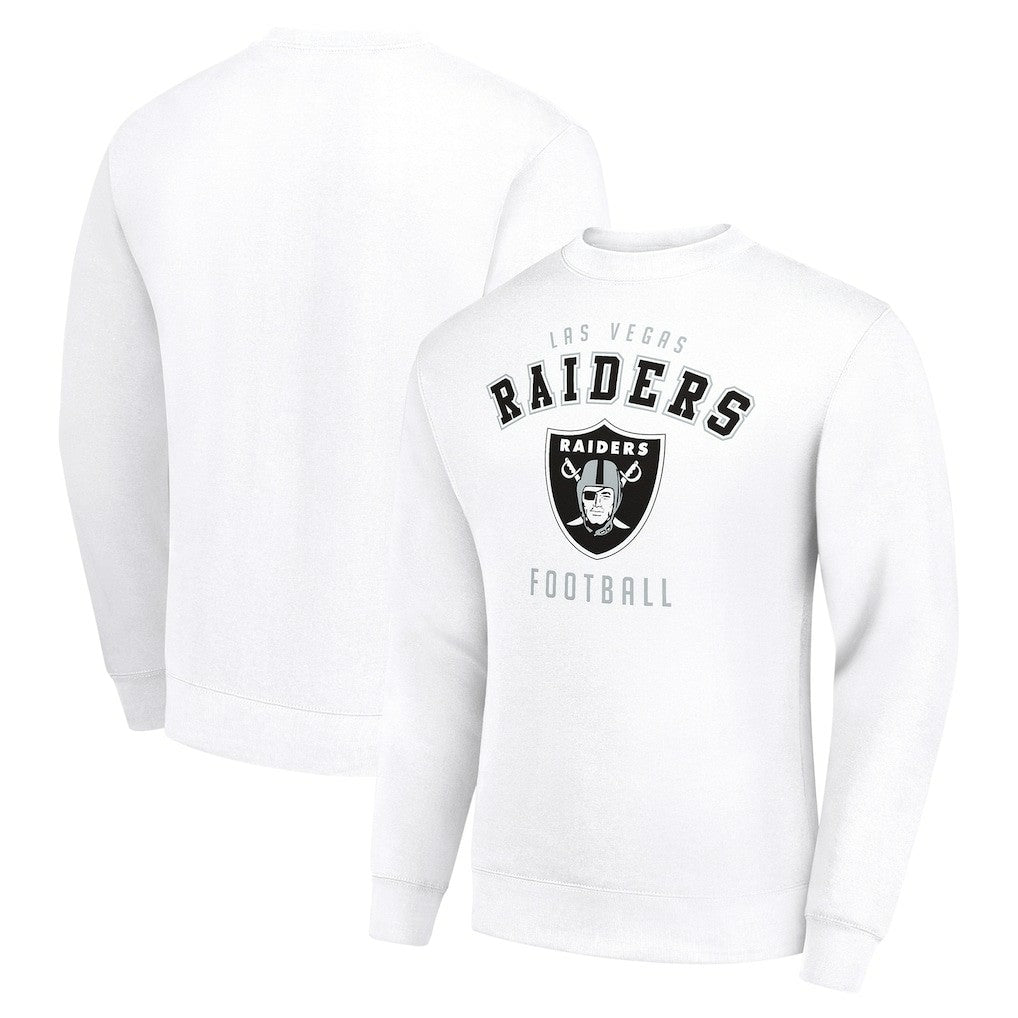 Las Vegas Raiders Starter Team Logo Pullover Sweatshirt | NFL Outlet