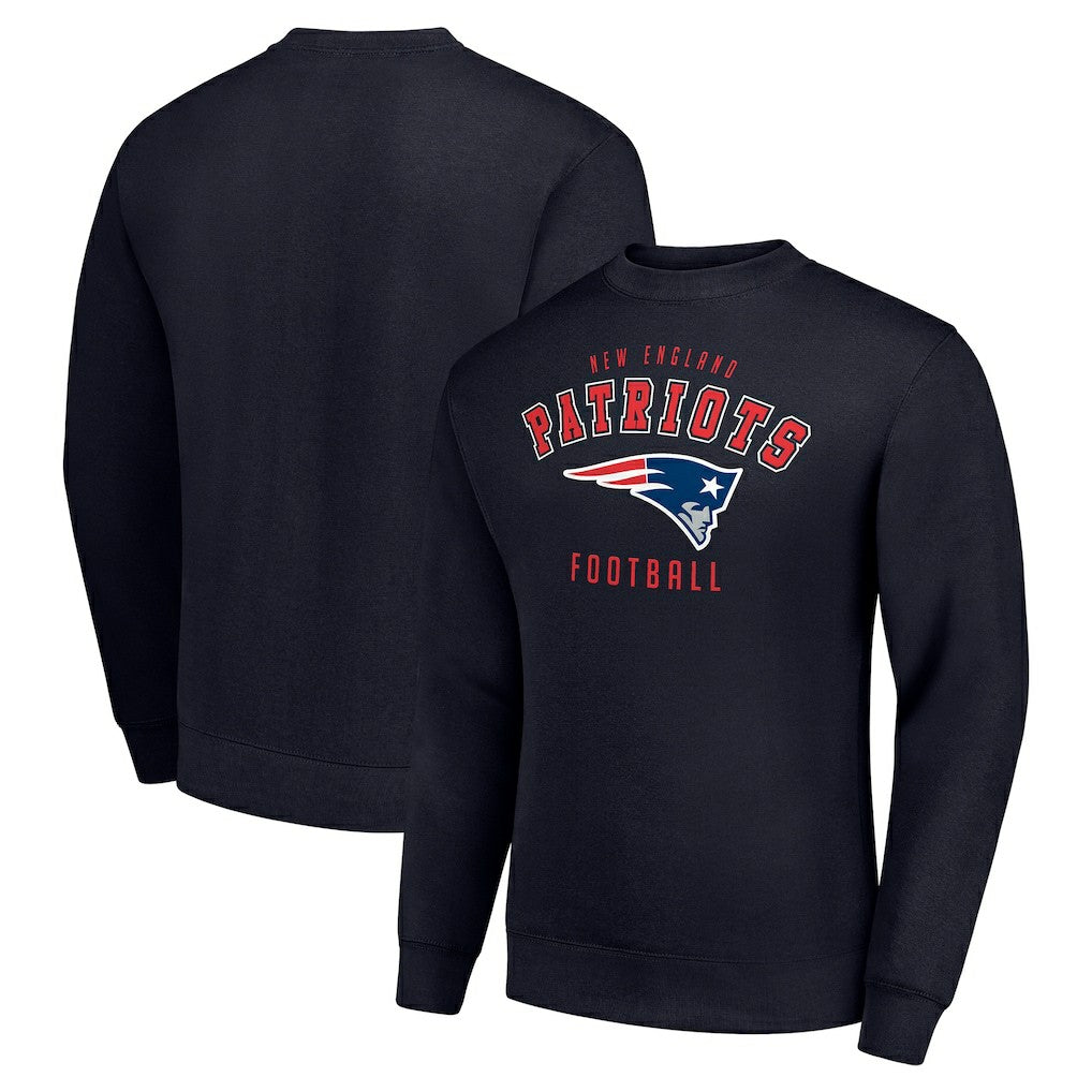 New England Patriots Starter Team Logo Pullover Sweatshirt | NFL Outlet