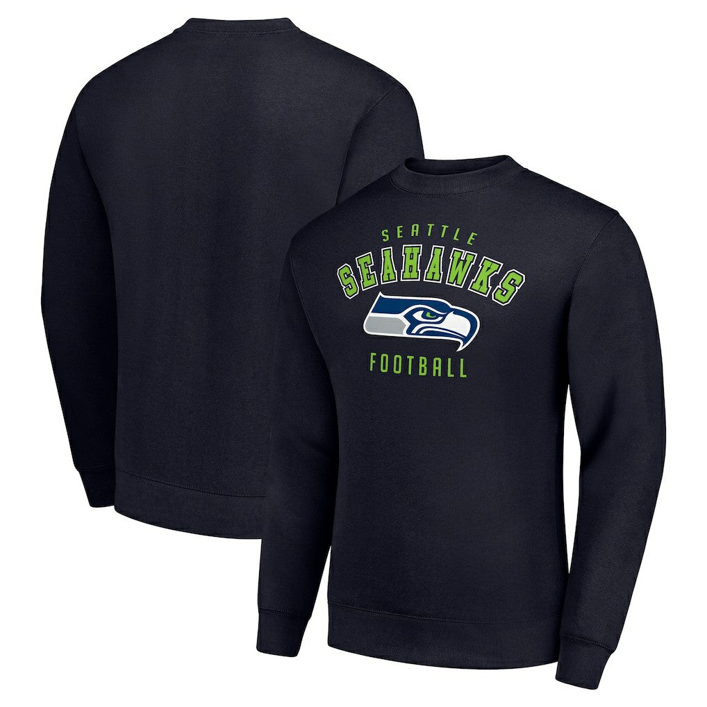 Seattle Seahawks Starter Team Logo Pullover Sweatshirt | NFL Hot