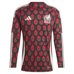 Mexico National Team 2024 Home Replica Long Sleeve Jersey