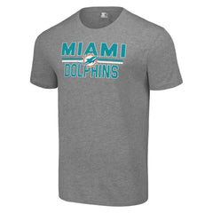 Miami Dolphins Starter Team Mesh Print Graphic T-Shirt | NFL Online