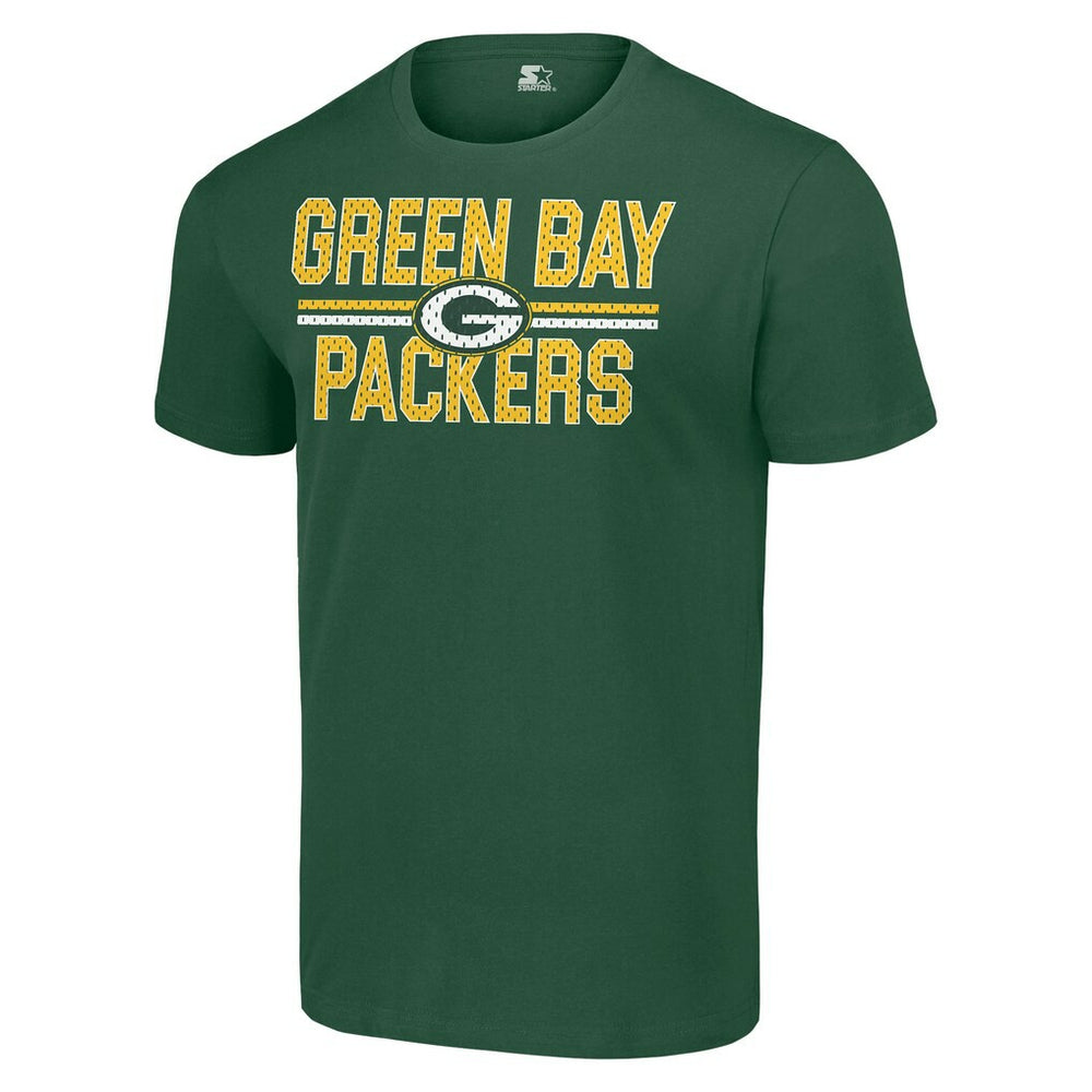 Green Bay Packers Starter Team Mesh Print Graphic T-Shirt | NFL Hot