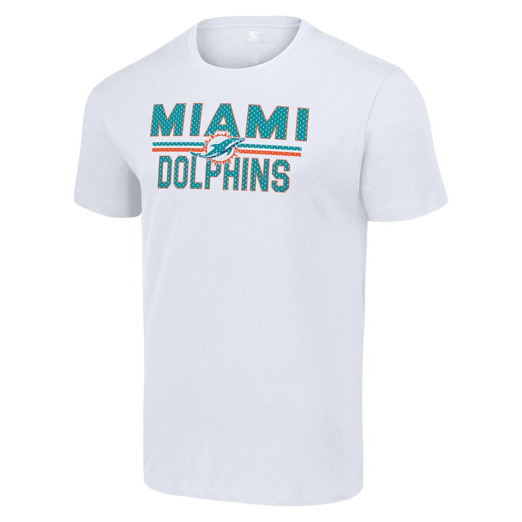Miami Dolphins Starter Team Mesh Print Graphic T-Shirt | NFL On sale
