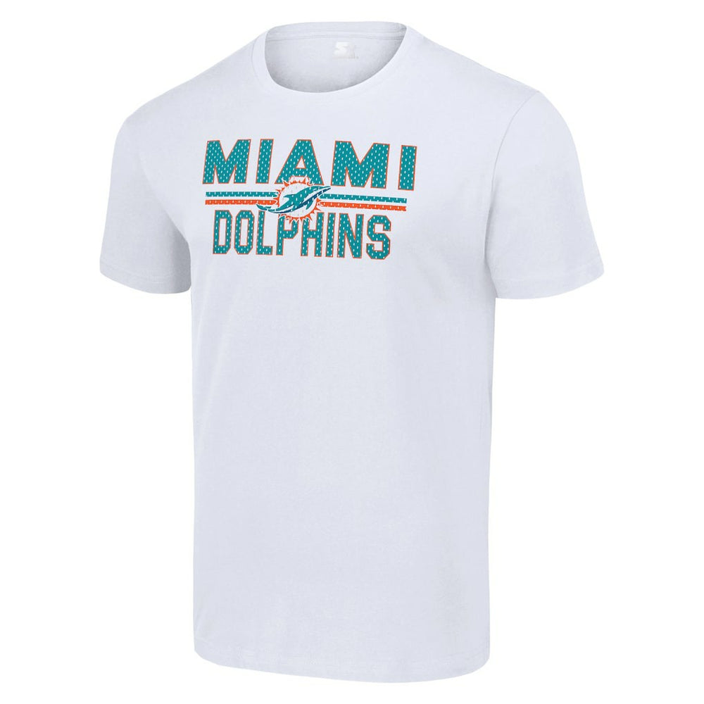 Miami Dolphins Starter Team Mesh Print Graphic T-Shirt | NFL On sale