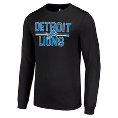 Detroit Lions Starter Team Mesh Print Graphic Long Sleeve T-Shirt | NFL Hot