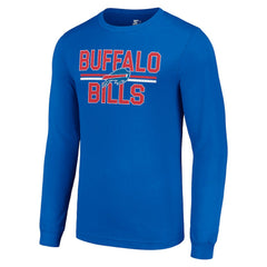 Buffalo Bills Starter Team Mesh Print Graphic Long Sleeve T-Shirt | NFL New