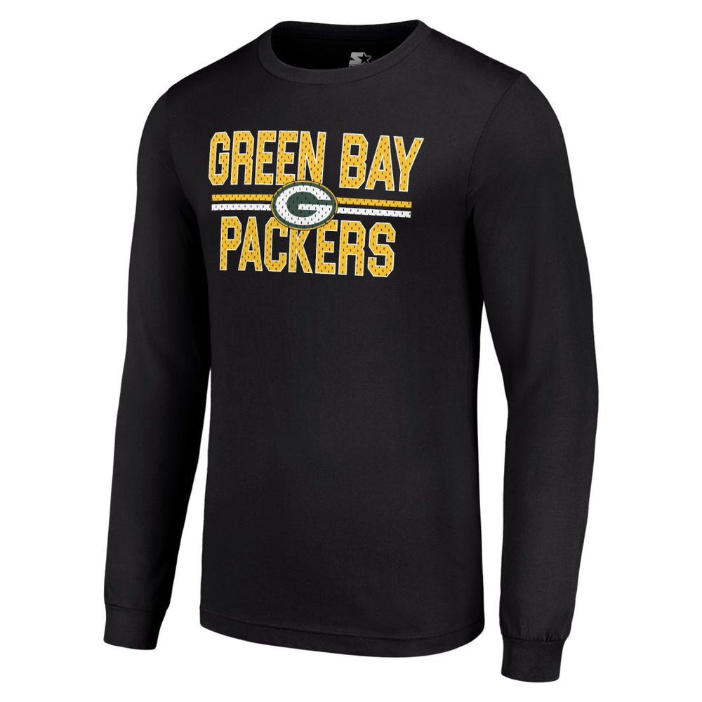 Green Bay Packers Starter Team Mesh Print Graphic Long Sleeve T-Shirt | NFL Near me