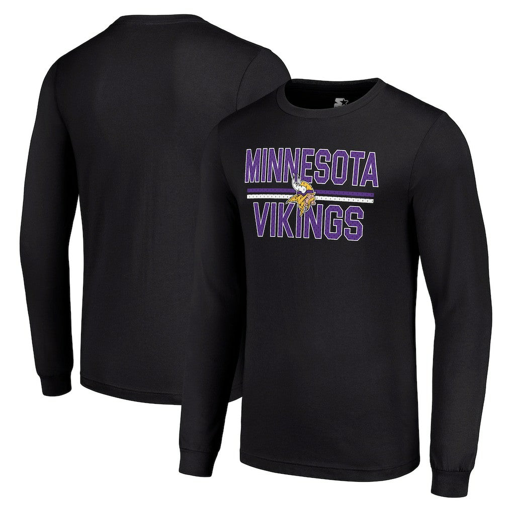 Minnesota Vikings Starter Team Mesh Print Graphic Long Sleeve T-Shirt | NFL US