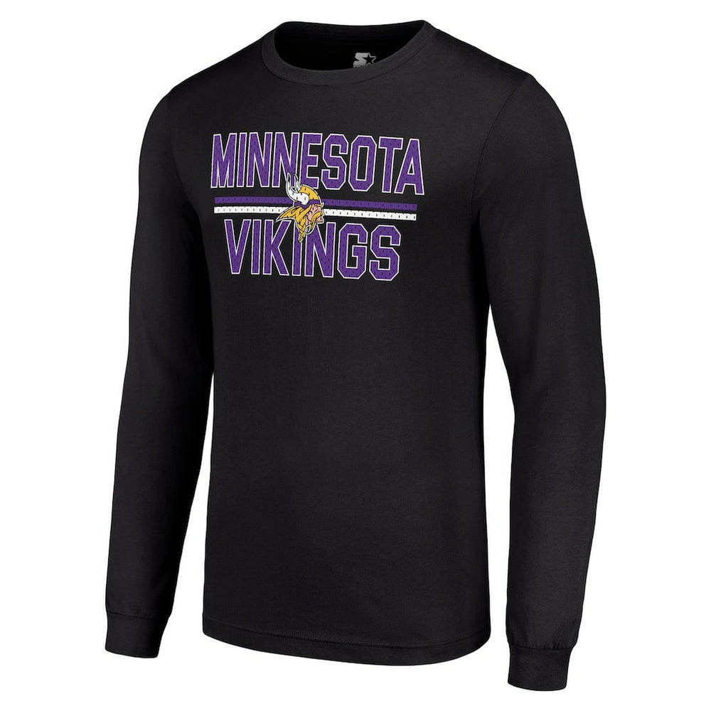 Minnesota Vikings Starter Team Mesh Print Graphic Long Sleeve T-Shirt | NFL US