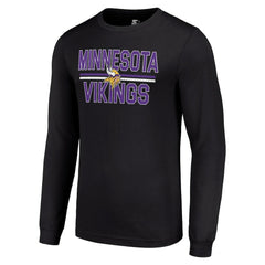 Minnesota Vikings Starter Team Mesh Print Graphic Long Sleeve T-Shirt | NFL US