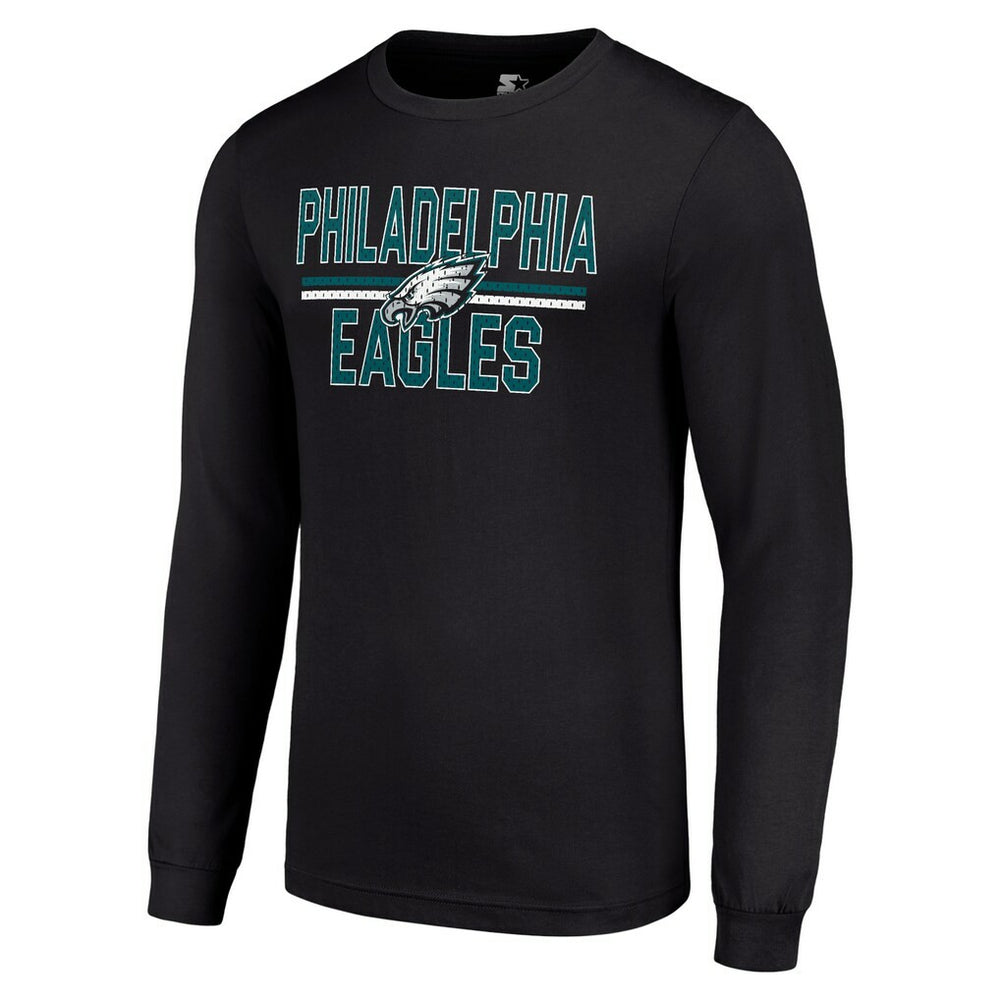 Philadelphia Eagles Starter Team Mesh Print Graphic Long Sleeve T-Shirt | NFL US