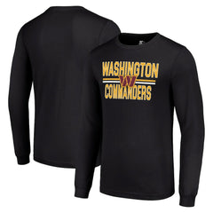 Washington Commanders Starter Team Mesh Print Graphic Long Sleeve T-Shirt | NFL Sale