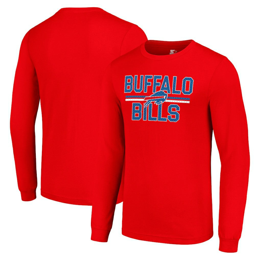 Buffalo Bills Starter Team Mesh Print Graphic Long Sleeve T-Shirt | NFL US