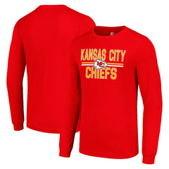 Kansas City Chiefs Starter Team Mesh Print Graphic Long Sleeve T-Shirt | NFL On sale