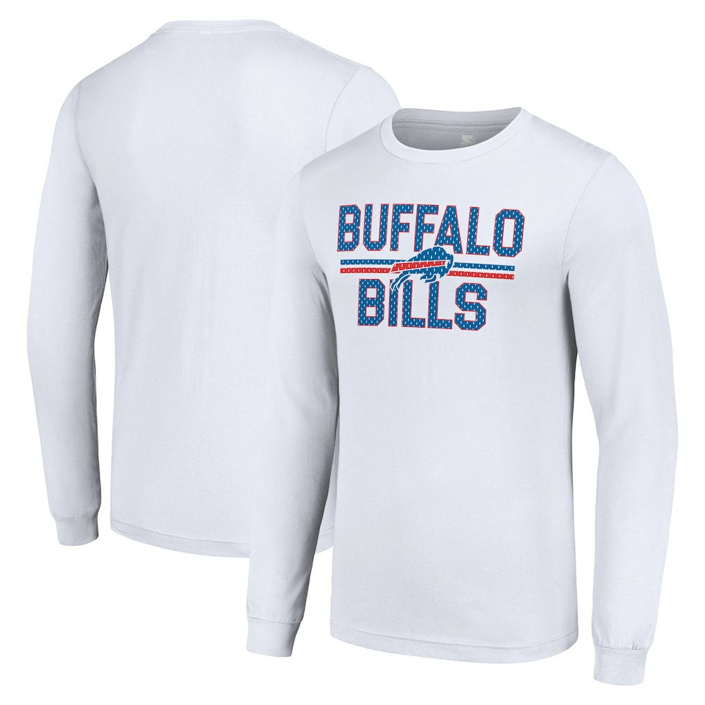 Buffalo Bills Starter Team Mesh Print Graphic Long Sleeve T-Shirt | NFL US