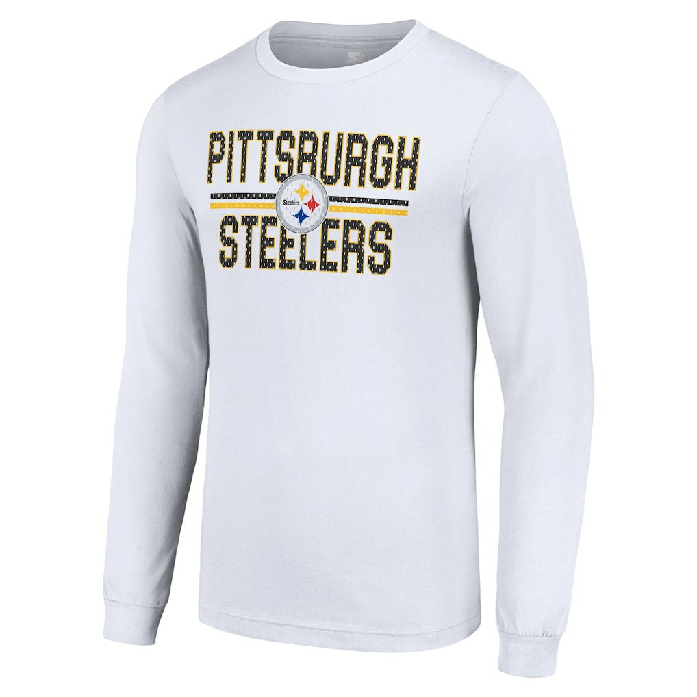 Pittsburgh Steelers Starter Team Mesh Print Graphic Long Sleeve T-Shirt | NFL US