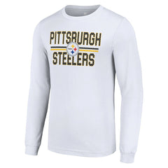 Pittsburgh Steelers Starter Team Mesh Print Graphic Long Sleeve T-Shirt | NFL US